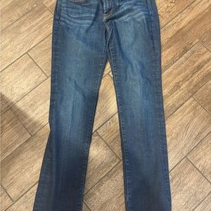 Lucky Brand Blue Straight Leg Denim with Classic Fade